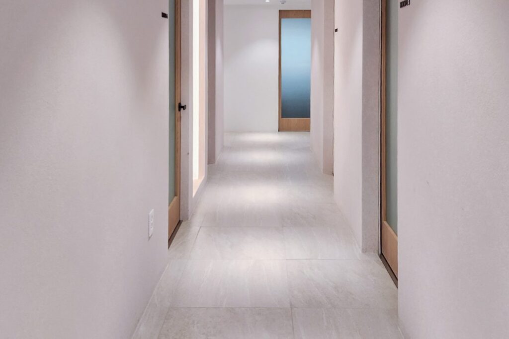 Interior of Ever Dermatology, Seoul