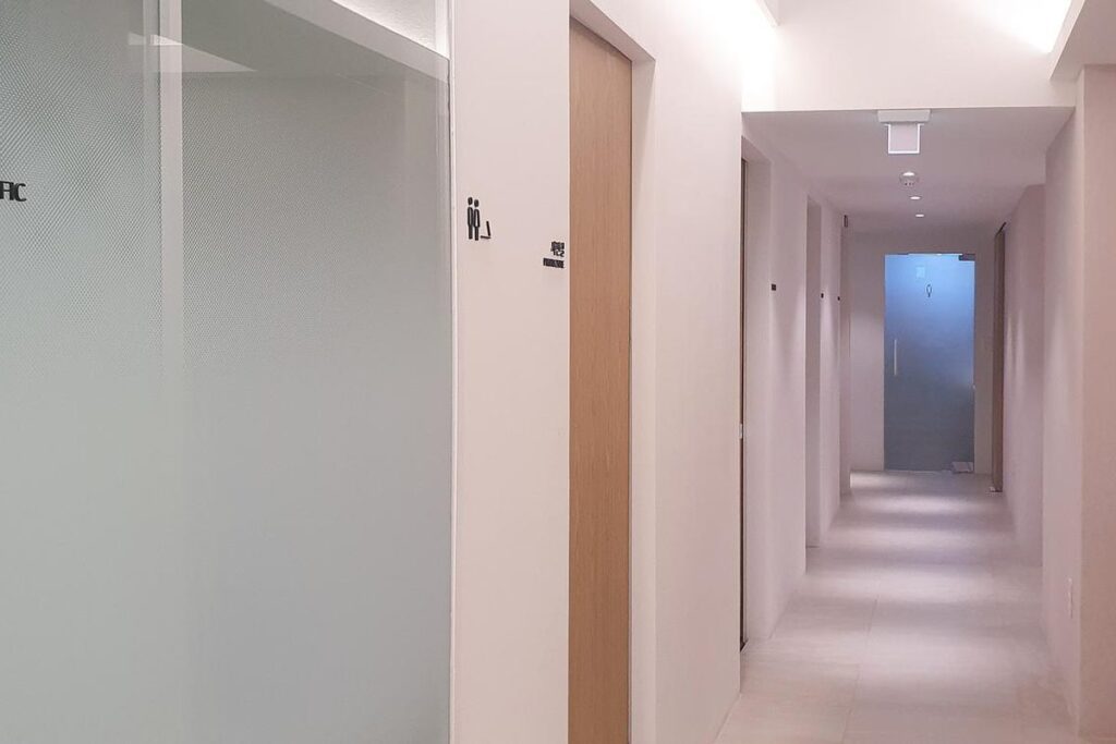 Interior of Ever Dermatology, Seoul