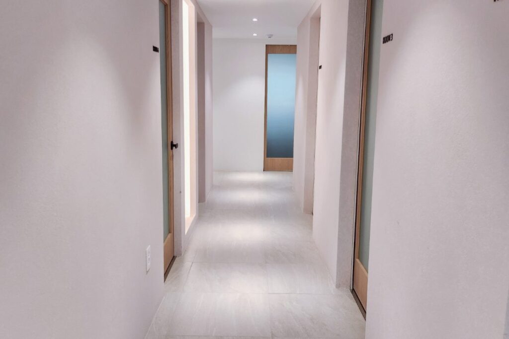 Interior of Ever Dermatology, Seoul