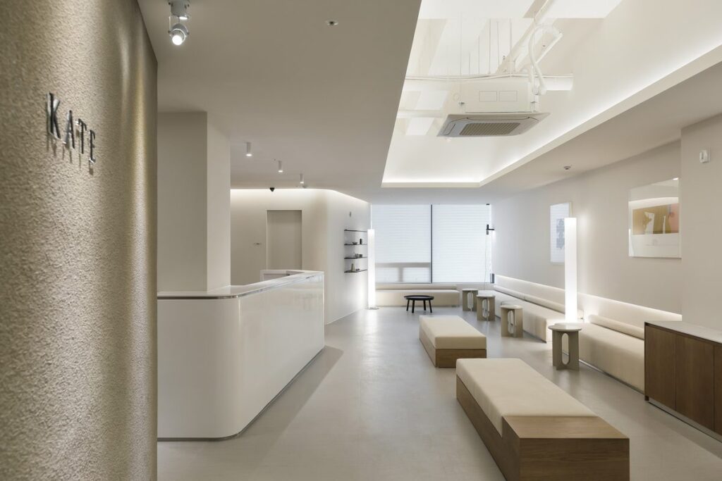 Interior of Kate Clinic, Seoul