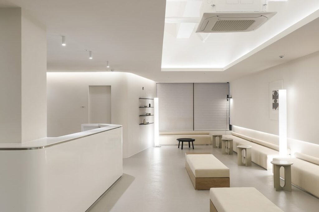 Interior of Kate Clinic, Seoul