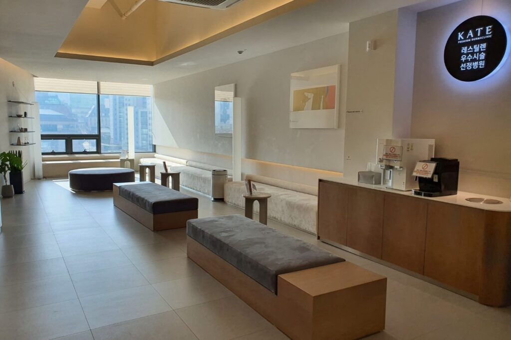 Interior of Kate Clinic, Seoul
