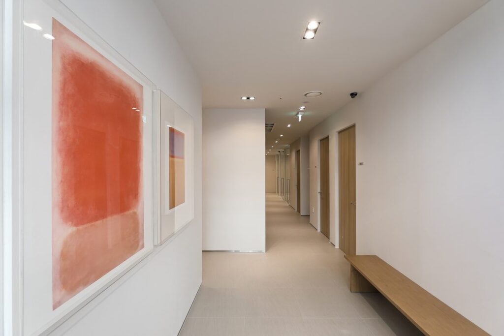 Interior of Kate Clinic, Seoul
